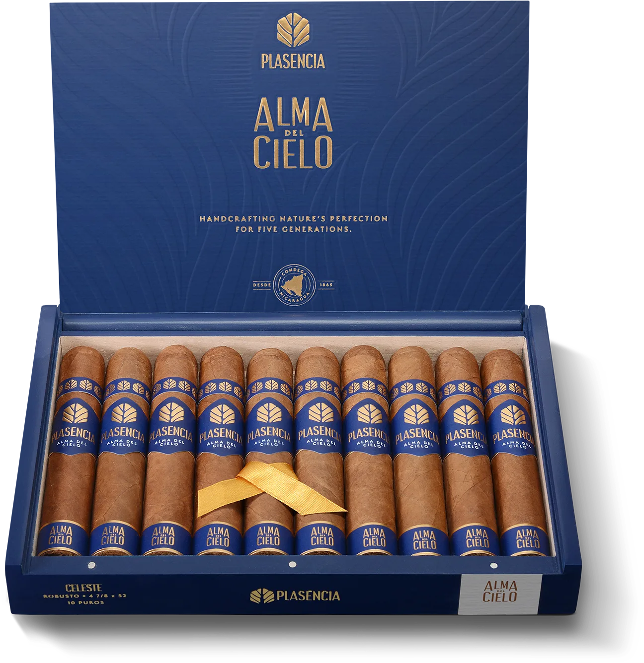 Alma del Cielo Celeste, open box