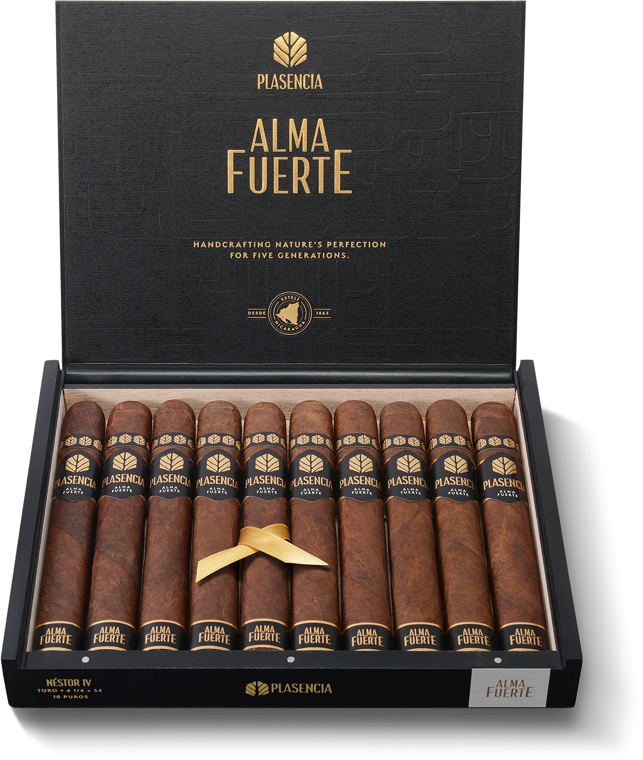 Alma Fuerte Néstor IV, open box