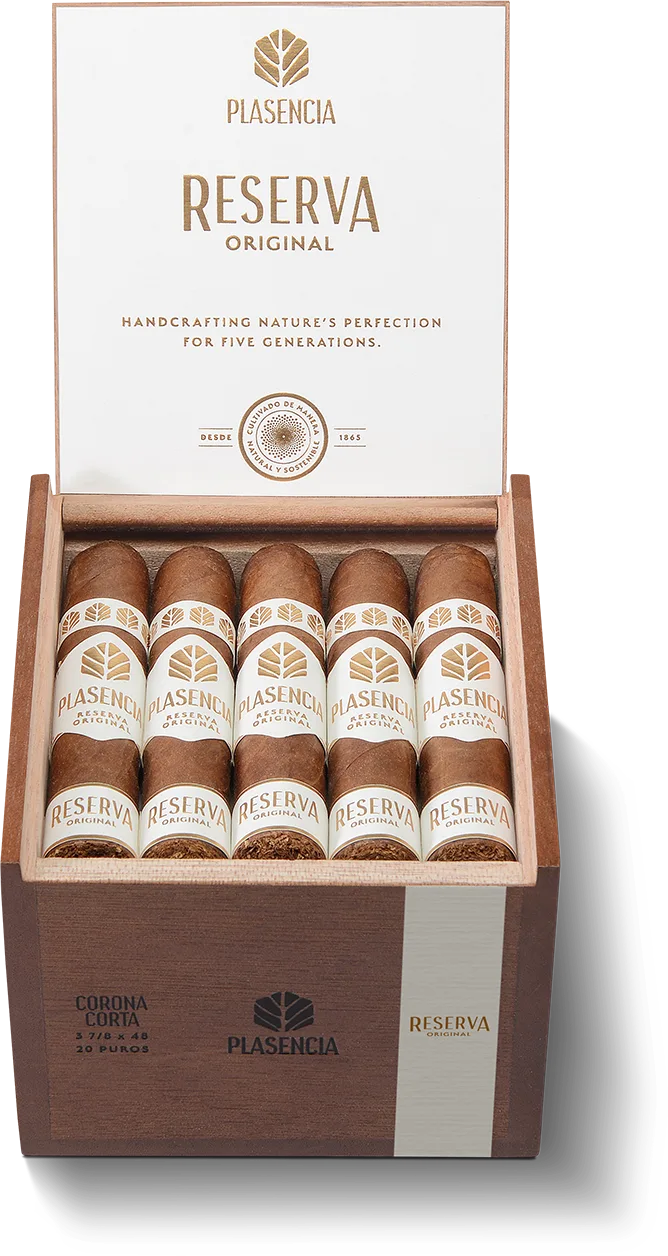 Reserva Original Corona Corta, open box